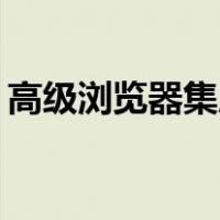 高级浏览器集成在IDM中禁用（高级浏览器）
