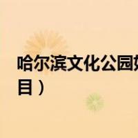 哈尔滨文化公园好玩吗（哈尔滨文化公园都有什么好玩的项目）