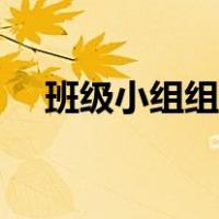 班级小组组规组训（学习小组组规组训）