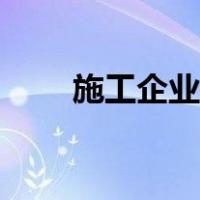 施工企业培训计划（企业培训计划）