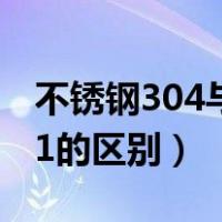 不锈钢304与201怎么区别（不锈钢304与201的区别）