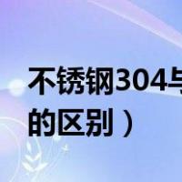 不锈钢304与201的区别?（不锈钢304与201的区别）