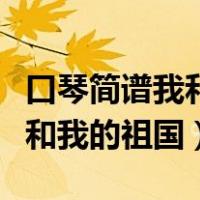 口琴简谱我和我的祖国教学视频（口琴简谱我和我的祖国）