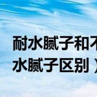 耐水腻子和不耐水腻子的区别（防水腻子和耐水腻子区别）