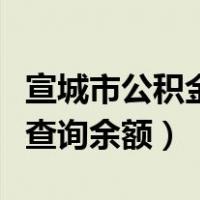 宣城市公积金网公积金在线查询（宣城公积金查询余额）