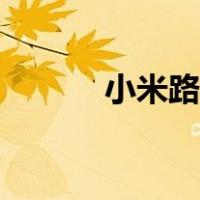 小米路由器功能（路由器功能）