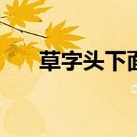 草字头下面革斤念什么（革斤念什么）