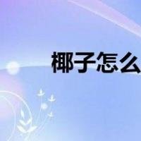 椰子怎么开用开椰器（椰子怎么开）