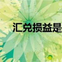 汇兑损益是什么（汇兑损益形成的原因）