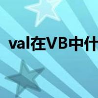 val在VB中什么意思（vb中val是什么意思）