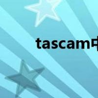 tascam中文名（tascam中文官网）