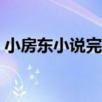 小房东小说完整无删减版下载（小房东小说）