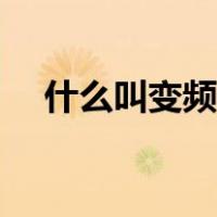 什么叫变频空调系统（什么叫变频空调）