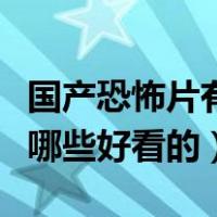 国产恐怖片有哪些好看的电影（国产恐怖片有哪些好看的）