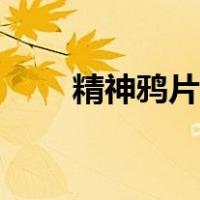 精神鸦片是什么东西（鸦片是什么）