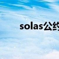 solas公约中文版2020（solas公约）