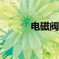 电磁阀型号价格（电磁阀型号）