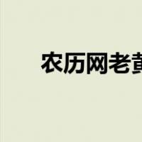 农历网老黄历手机版（农历网老黄历）