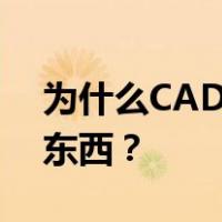 为什么CAD打开后不能显示146 147到这种东西？