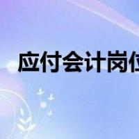 应付会计岗位职责及工作流程（应付会计）