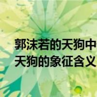 郭沫若的天狗中天狗的现代性特征是（分析郭沫若 天狗 中天狗的象征含义）