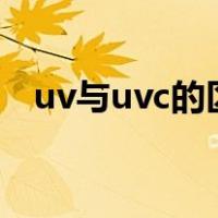 uv与uvc的区别（uva和uvb uvc的区别）