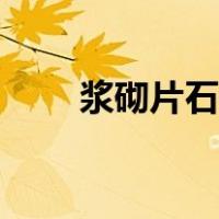 浆砌片石护坡价格（浆砌片石护坡）