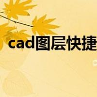 cad图层快捷键命令大全（cad图层快捷键）