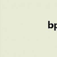 bp是什么意思（bps）