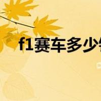f1赛车多少钱一辆 知乎（f1赛车多少钱）