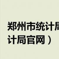 郑州市统计局官网个人可以登录吗（郑州市统计局官网）