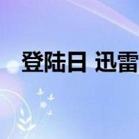 登陆日 迅雷 下载（登陆日电影迅雷下载）