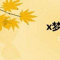 x梦制造机19（x men）