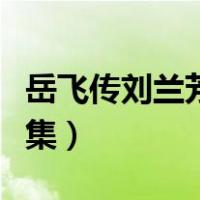 岳飞传刘兰芳评书全集（评书岳飞传刘兰芳全集）