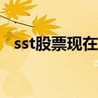 sst股票现在还有吗（sst股票是什么意思）
