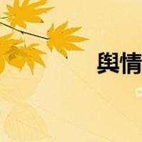 舆情信息搜集（舆情搜索）