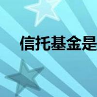 信托基金是什么概念（信托基金是什么）