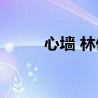 心墙 林俊杰 歌词（心墙 林俊杰）