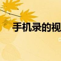 手机录的视频怎么剪切（怎样裁剪视频）
