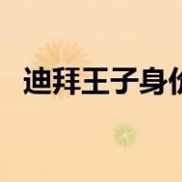 迪拜王子身价多少亿（迪拜王子有多少钱）