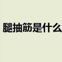 腿抽筋是什么原因男性（腿抽筋是什么原因）