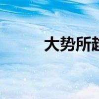 大势所趋是什么意思（大势所趋）