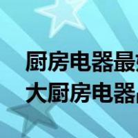 厨房电器最好的品牌（厨房电器品牌排行 十大厨房电器品牌）