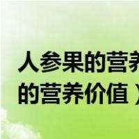 人参果的营养价值及功效与作用禁忌（人生果的营养价值）