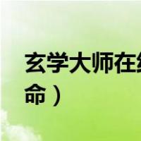 玄学大师在线算命txt下载（玄学大师在线算命）
