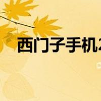 西门子手机2000年款价格（西门子手机）
