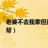 老婆不去我家但是让我去她家（老婆不在家我只好请别人来帮）