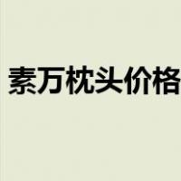 素万枕头价格是多少（素万乳胶枕头多少钱）