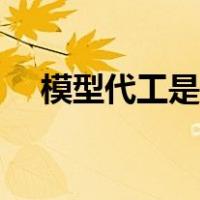 模型代工是什么意思（代工是什么意思）