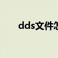 dds文件怎么用（dds文件格式插件）